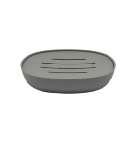 Σαπουνοθήκες μπάνιου πλαστικές - Σετ 9pcs - Grey - 21592