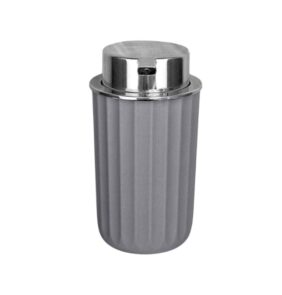 Θήκες κρεμοσάπουνου Dispenser πλαστικές - Σετ 5pcs - Grey - 21595