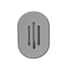Σαπουνοθήκες μπάνιου πλαστικές - Σετ 9pcs - Grey - 21610