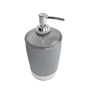 Θήκες κρεμοσάπουνου Dispenser πλαστικές - Σετ 5pcs - Grey - 21619