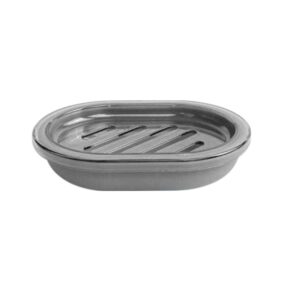 Σαπουνοθήκες μπάνιου πλαστικές - Σετ 9pcs - Grey - 21622