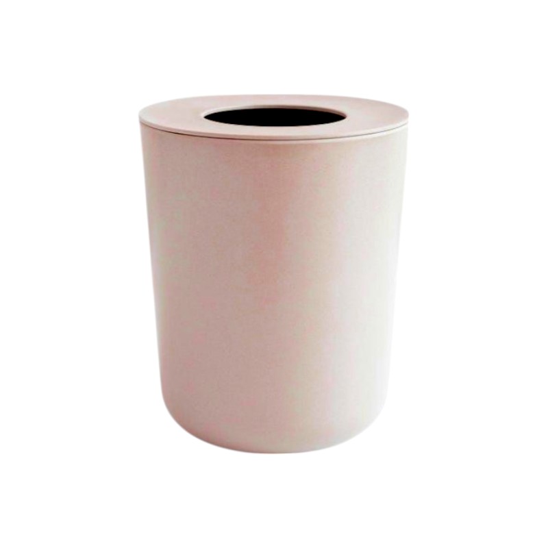 Κάδος απορριμμάτων μπάνιου πλαστικός - Light Pink - 21641