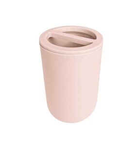 Θήκες οδοντόβουρτσας πλαστικές σε σετ 5Χ - Light Pink - 21644