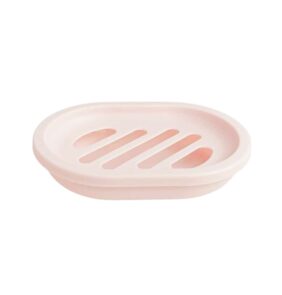 Σαπουνοθήκες μπάνιου πλαστικές - Σετ 9pcs - Light Pink - 21652