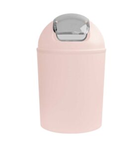 Κάδος απορριμμάτων μπάνιου πλαστικός - Light Pink - 21653