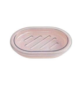 Σαπουνοθήκες μπάνιου πλαστικές - Σετ 9pcs - Light Pink - 21658