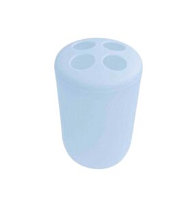 Θήκες οδοντόβουρτσας πλαστικές σε σετ 5Χ - Light Blue - 21686