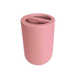 Θήκες οδοντόβουρτσας πλαστικές σε σετ 5Χ - Pink - 21752