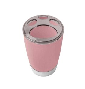 Θήκες οδοντόβουρτσας πλαστικές σε σετ 5Χ - Pink - 21764