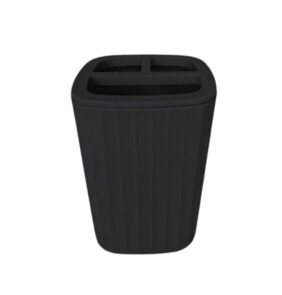 Θήκες οδοντόβουρτσας πλαστικές σε σετ 5Χ - Black - 21782