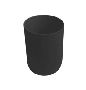 Θήκες οδοντόβουρτσας πλαστικές σε σετ 5Χ - Black - 21789