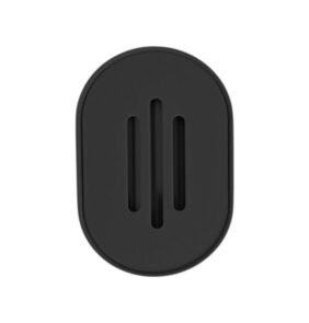 Σαπουνοθήκες μπάνιου πλαστικές - Σετ 5pcs - Black - 21784