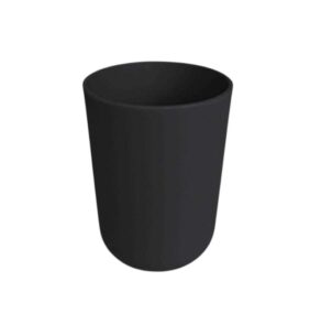 Θήκες οδοντόβουρτσας πλαστικές σε σετ 5Χ - Black - 21795