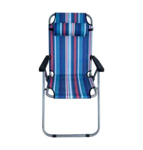 Πτυσσόμενη καρέκλα camping - 1680NZ - 241804 - Blue/Orange