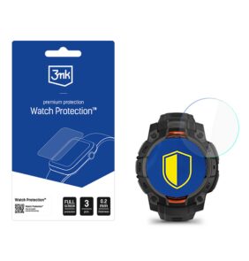 Garmin Instinct 3 Tactical Edition 45mm (Solar) - 3mk Watch Protection FlexibleGlass