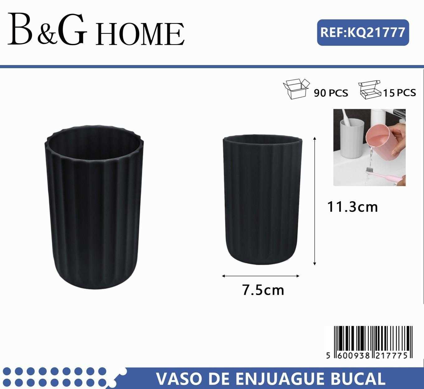 Θήκες οδοντόβουρτσας πλαστικές σε σετ 5Χ - Black - 21777 - Image 2
