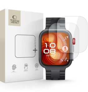 TEMPERED GLASS TECH-PROTECT GLASS FIT+ 2-PACK HUAWEI WATCH FIT 4 PRO CLEAR