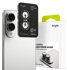 CAMERA COVER RINGKE CAMERA FRAME PROTECTOR GALAXY S25 EDGE BLACK