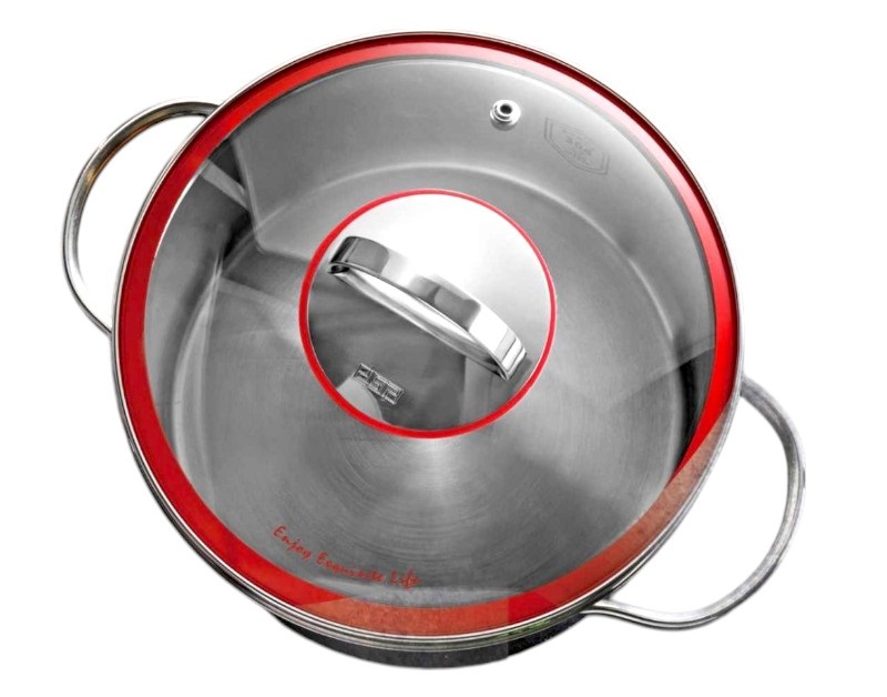Κατσαρόλα ανοξείδωτη με καπάκι - 6.3L - CS003-B24 - DSP - 561598 - Image 2