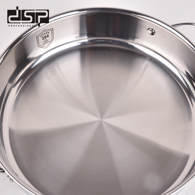 Τηγάνι ανοξείδωτο με καπάκι - 4.3L - CS001-C28 - DSP - 562564 - Image 2