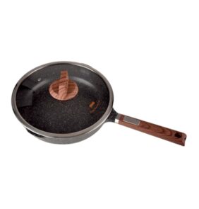 Αντικολλητικό τηγάνι με καπάκι - 2.7L - CA005-CD24-Black - DSP - 565718