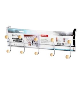 Μεταλλική κρεμάστρα πόρτας 5 θέσεων - 57612