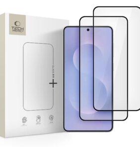TEMPERED GLASS TECH-PROTECT GLASS FIT+ 2-PACK GALAXY S25 EDGE BLACK