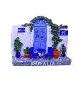 Τουριστικό μαγνητάκι Souvenir - Σετ 12pcs - Paralia - 678422