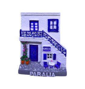 Τουριστικό μαγνητάκι Souvenir - Σετ 12pcs - Paralia - 678429