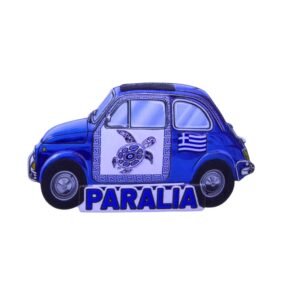 Τουριστικό μαγνητάκι Souvenir - Σετ 12pcs - Paralia - 678431