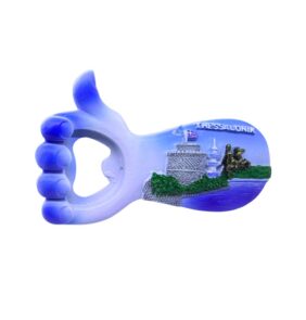 Τουριστικό μαγνητάκι Souvenir - Σετ 12pcs - Thessaloniki - 678438