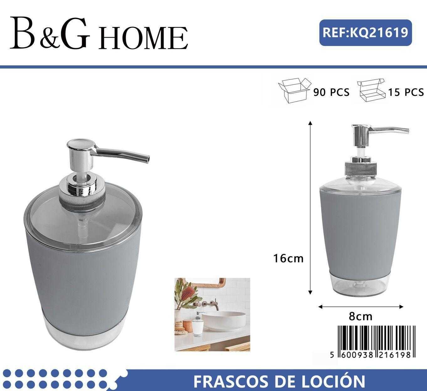 Θήκες κρεμοσάπουνου Dispenser πλαστικές - Σετ 5pcs - Grey - 21619 - Image 2