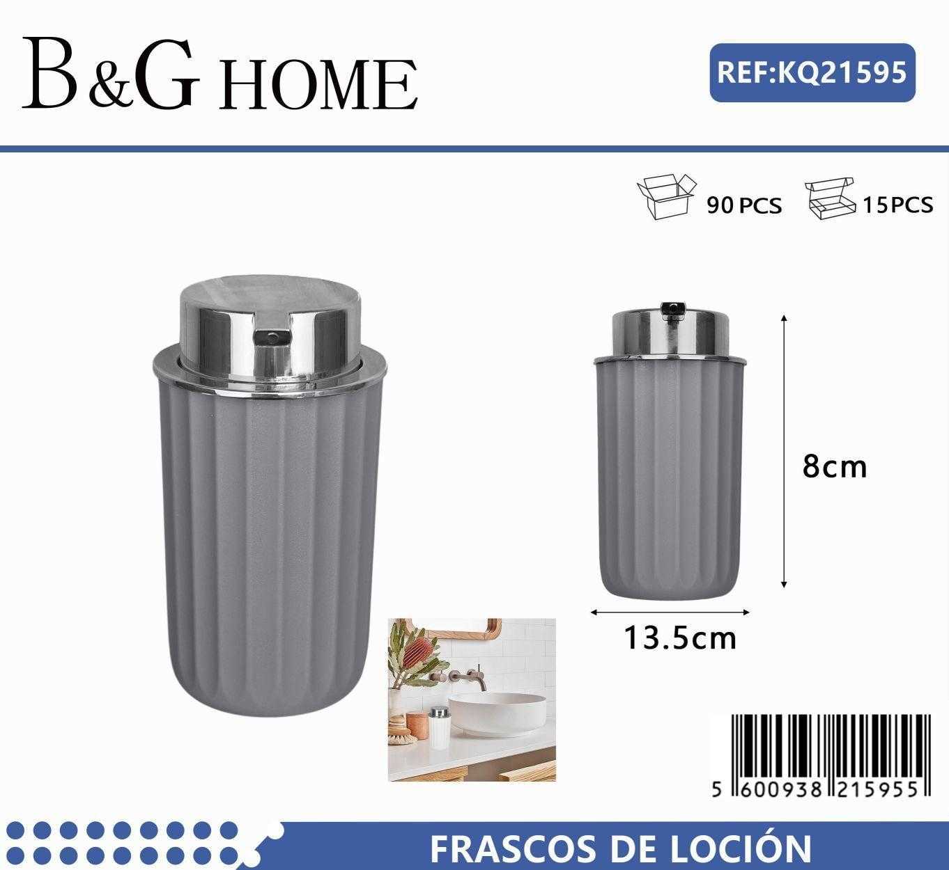 Θήκες κρεμοσάπουνου Dispenser πλαστικές - Σετ 5pcs - Grey - 21595 - Image 2