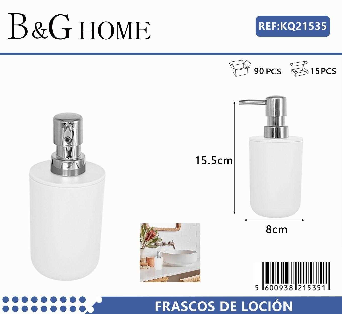 Θήκες κρεμοσάπουνου Dispenser πλαστικές - Σετ 5pcs - White - 21535 - Image 2