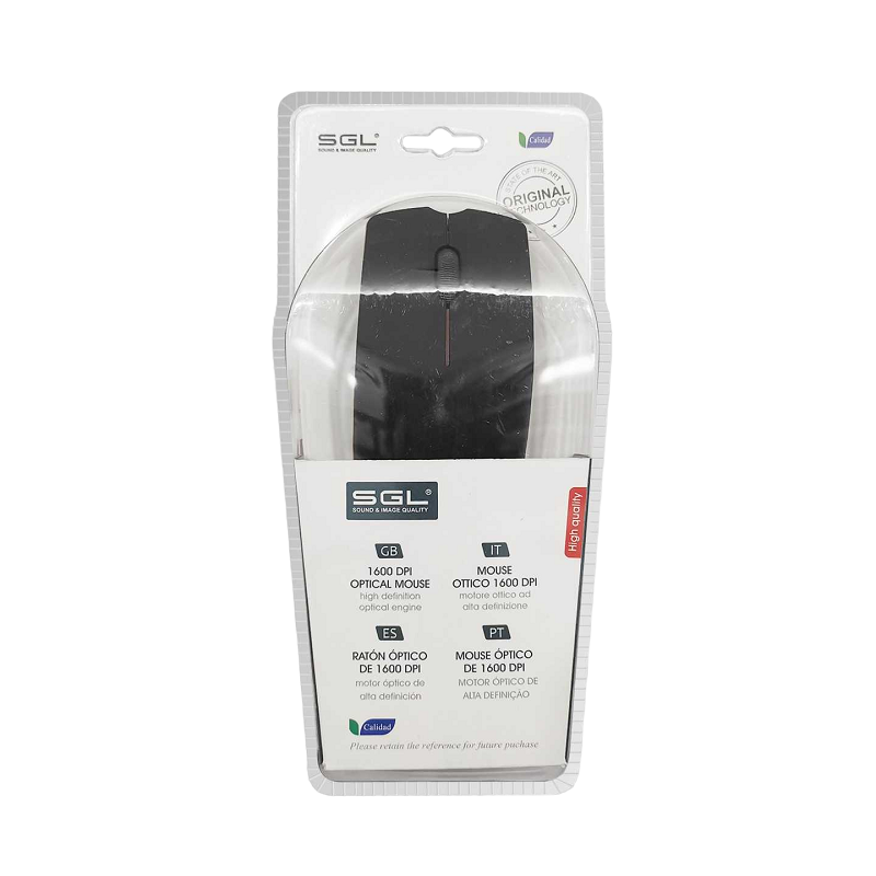 Ενσύρματο ποντίκι Η/Υ - K207 - 098968 - Black - Image 2