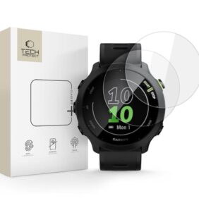 TEMPERED GLASS TECH-PROTECT GLASS FIT+ 2-PACK GARMIN FORERUNNER 55 CLEAR
