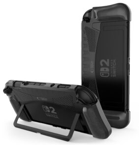 TECH-PROTECT TPUCARBON NINTENDO SWITCH 2 BLACK