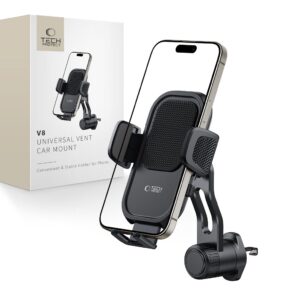 TECH-PROTECT V8 UNIVERSAL ROTARY VENT CAR MOUNT BLACK