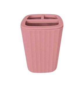 Θήκες οδοντόβουρτσας πλαστικές σε σετ 5Χ - Pink - 21746