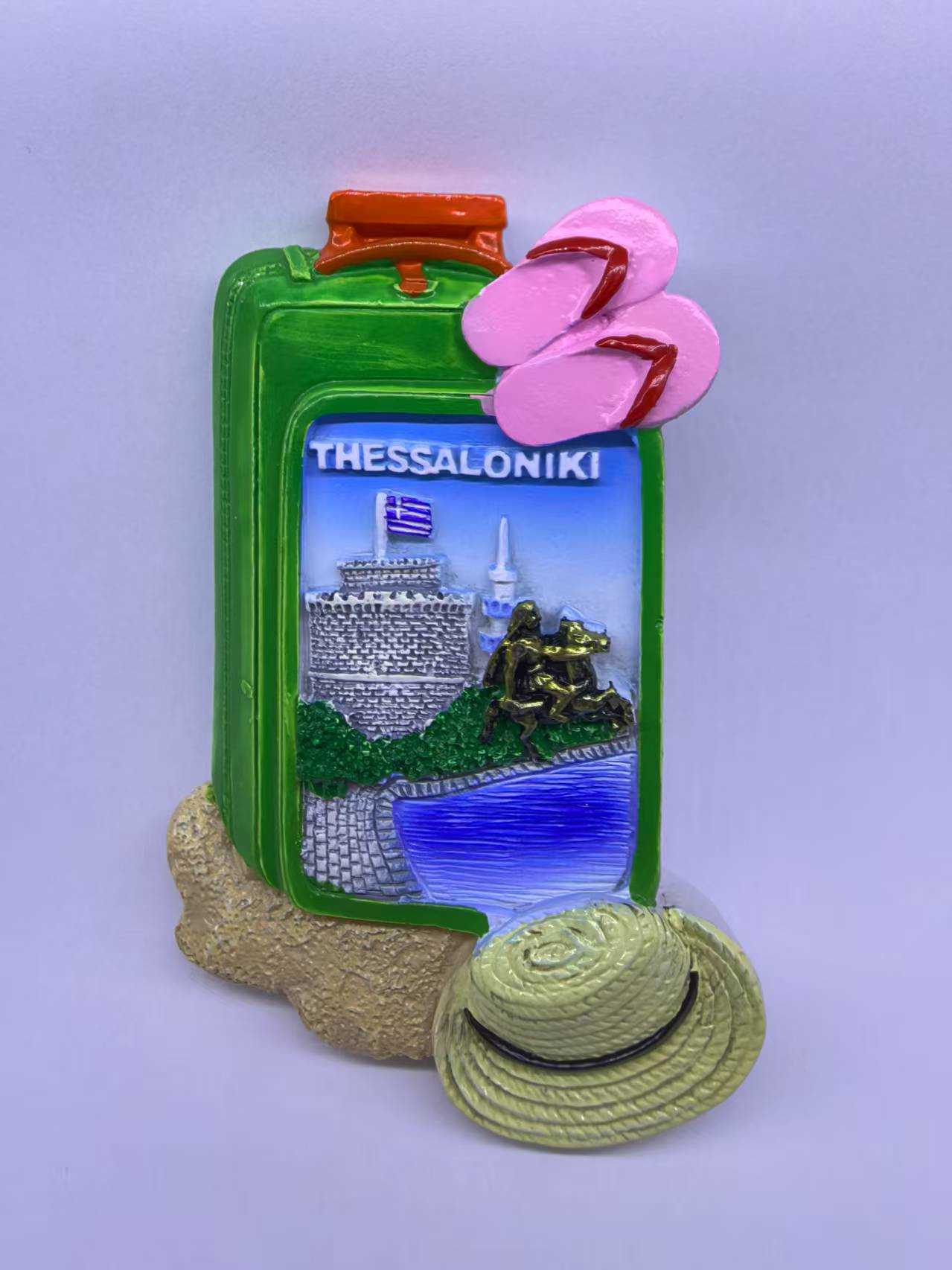 Τουριστικό μαγνητάκι Souvenir - Σετ 12pcs - Thessaloniki - 678440 - Image 2