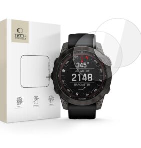 TEMPERED GLASS TECH-PROTECT GLASS FIT+ 2-PACK GARMIN FENIX 7 / 7 PRO CLEAR