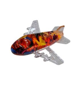 Διακοσμητικό Souvenir Αεροπλάνο με νερό - SY31B - 507459