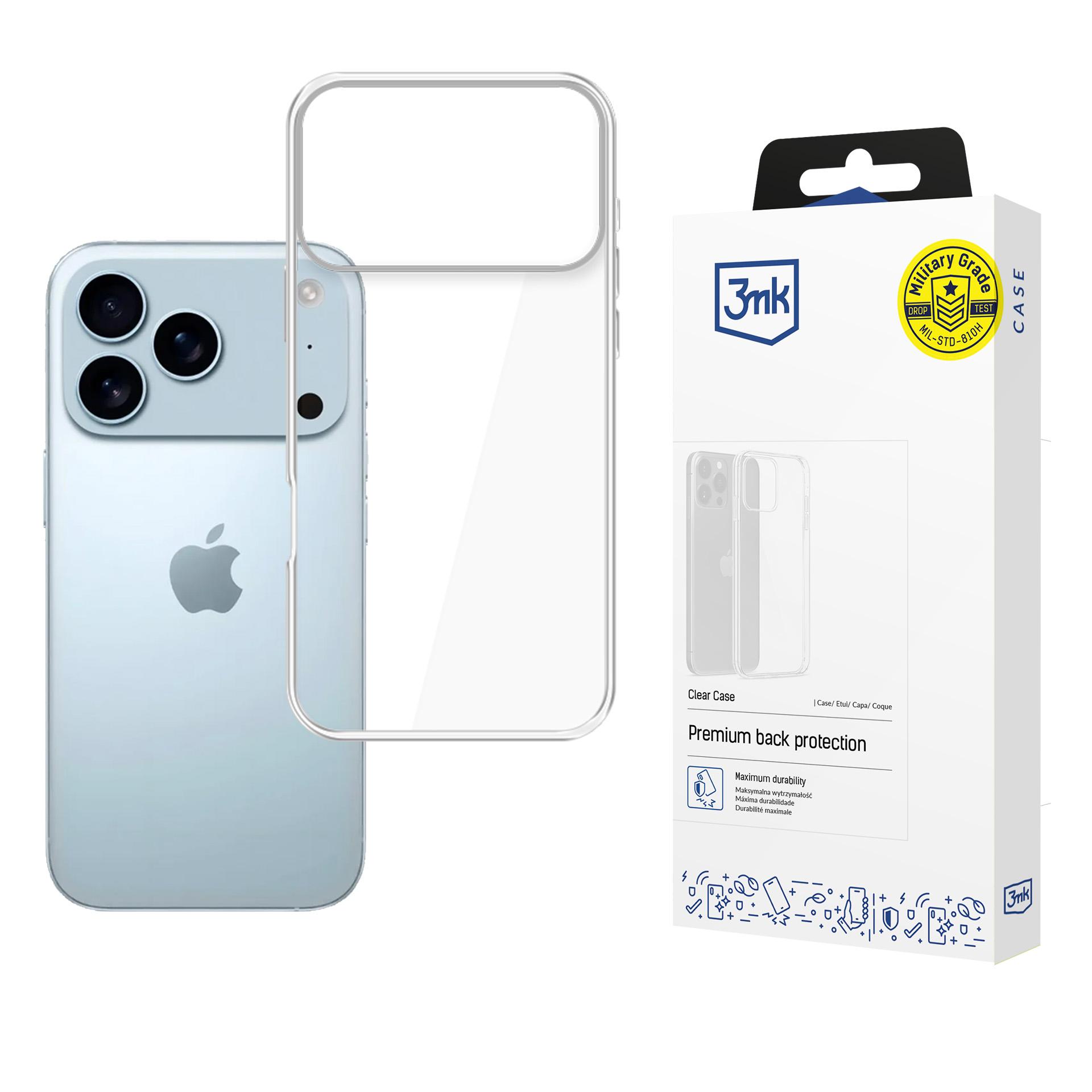 Apple iPhone 17 Pro Max - 3mk Clear Case
