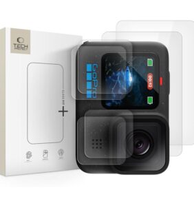 TEMPERED GLASS TECH-PROTECT GLASS FIT+ 2-SET GOPRO HERO 9 / 10 / 11 / 12 CLEAR