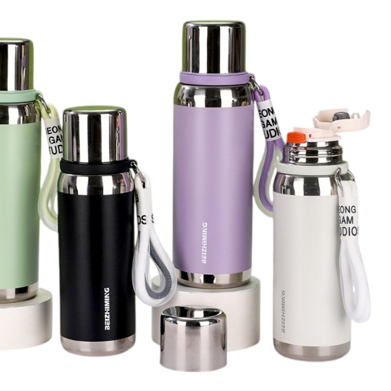 Φορητό παγούρι-θερμός - 800ml - 722313 - Black - Image 2