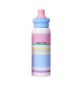 Φορητό παγούρι-θερμός - 600ml - 722337 - Blue/Pink