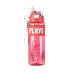 Φορητό παγούρι πλαστικό - 800ml - 722412 - Pink