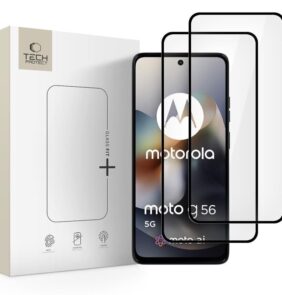 TEMPERED GLASS TECH-PROTECT GLASS FIT+ 2-PACK MOTOROLA MOTO G56 5G BLACK