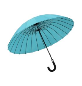 Αυτόματη ομπρέλα μπαστούνι - 24K - Tradesor - 111428 - Light Blue