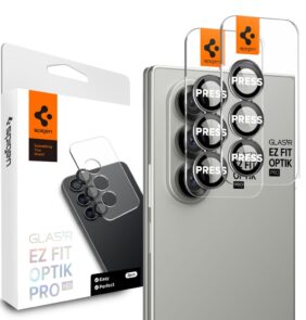 CAMERA COVER SPIGEN OPTIK PRO HD GLAS.TR ”EZ FIT” CAMERA PROTECTOR 2-PACK GALAXY Z FOLD 7 BLACK